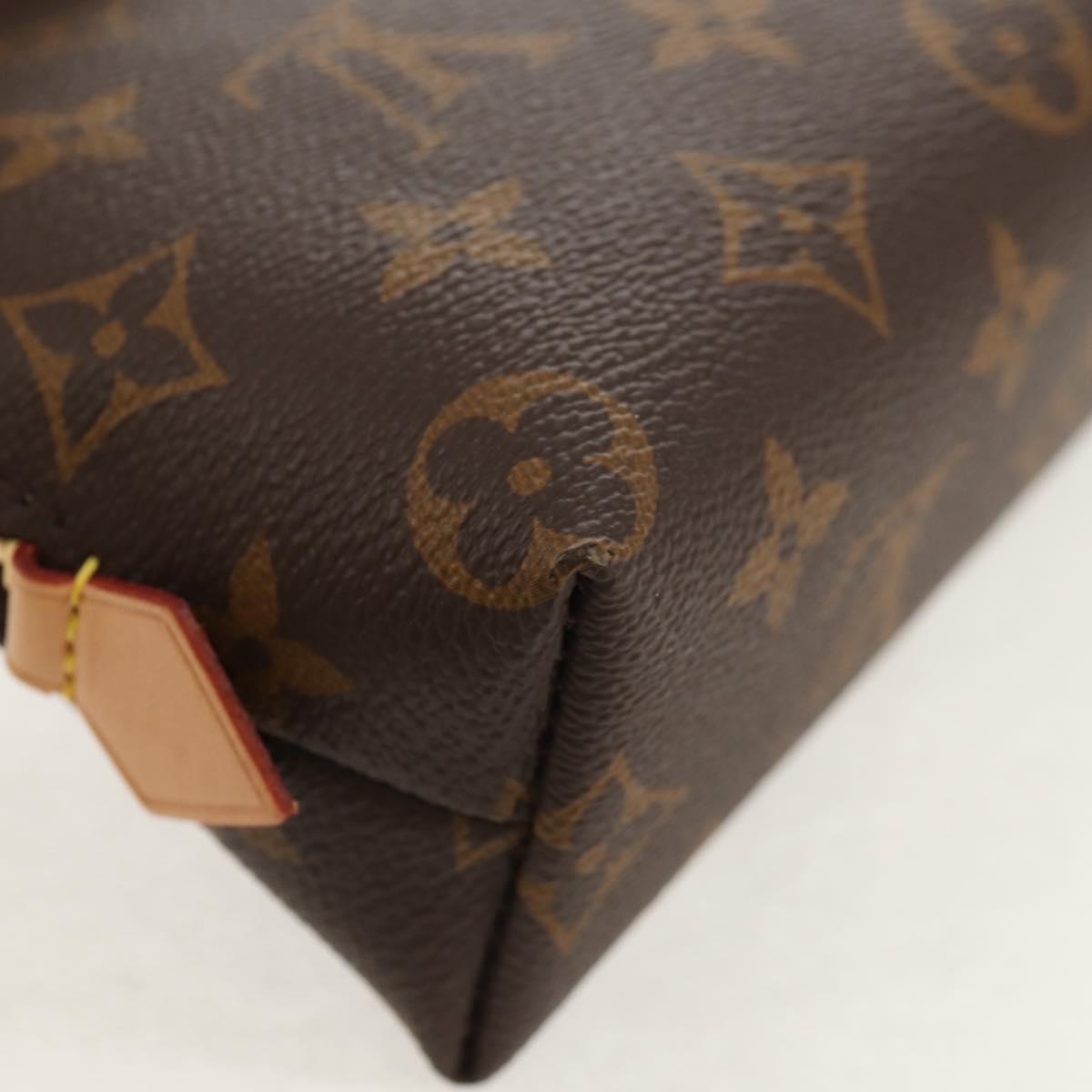 LOUIS VUITTON Monogram Pochette Cosmetic PM Cosmetic Pouch M47515 Auth am9647M