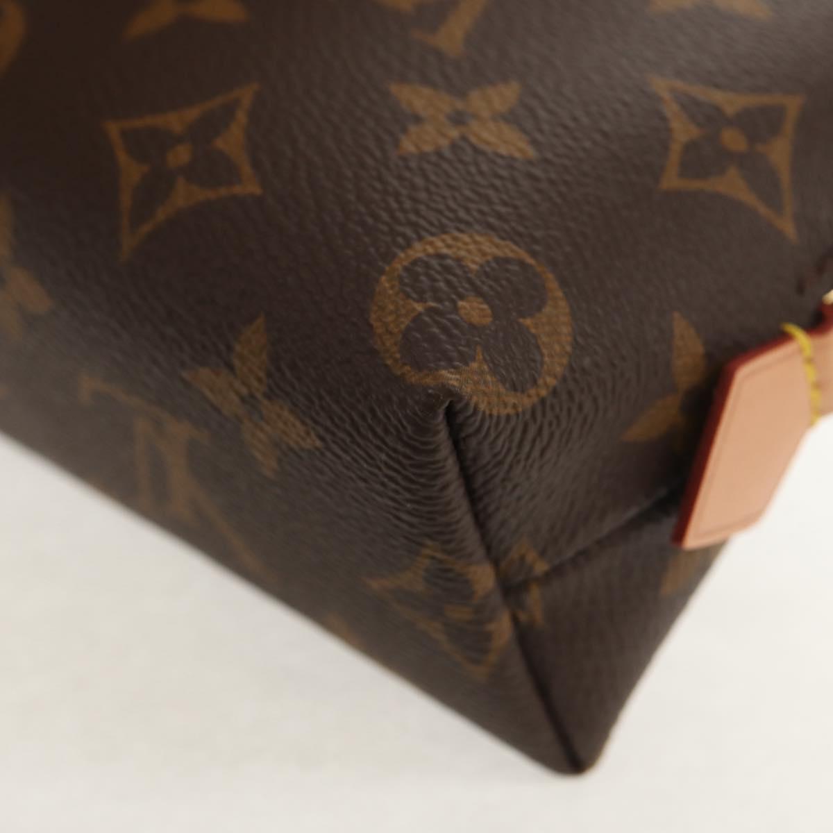 LOUIS VUITTON Monogram Pochette Cosmetic PM Cosmetic Pouch M47515 Auth am9647M