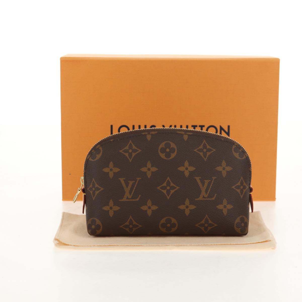 LOUIS VUITTON Monogram Pochette Cosmetic PM Cosmetic Pouch M47515 Auth am9647M