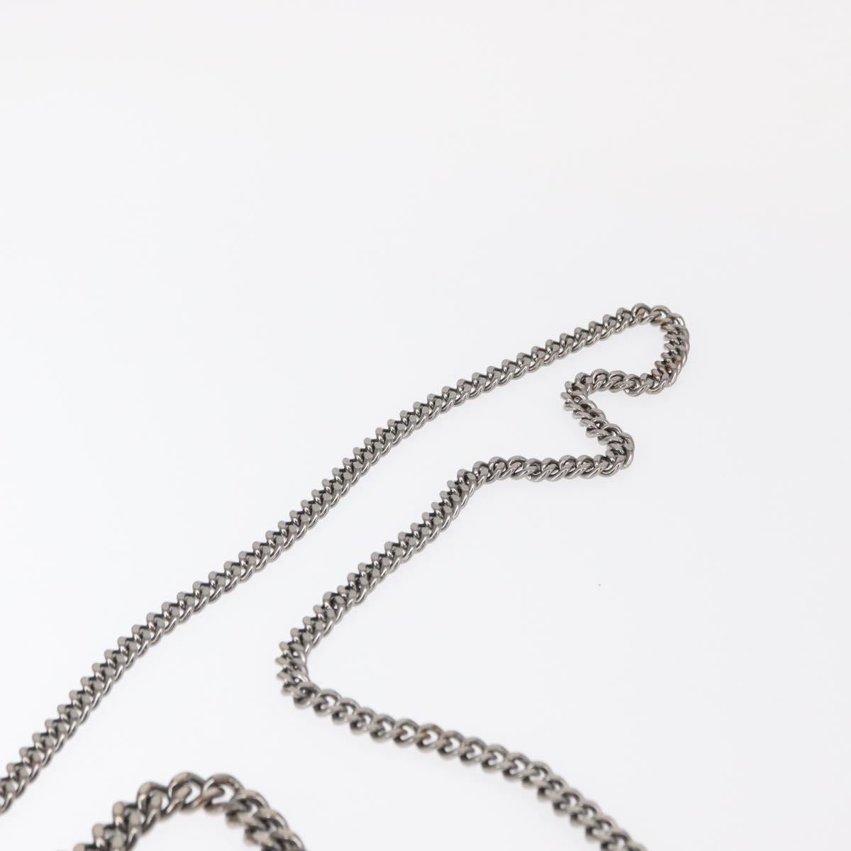 Stella MacCartney Chain Falabella Bag polyester Gray Silver 371223 Auth am9648