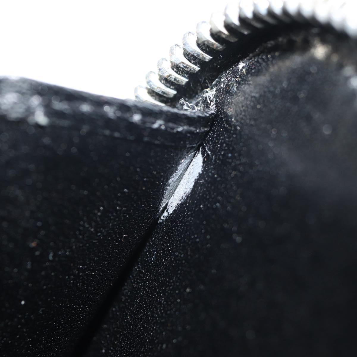 FENDI Zucchino Canvas Coin Purse Red Silver Auth am9652A