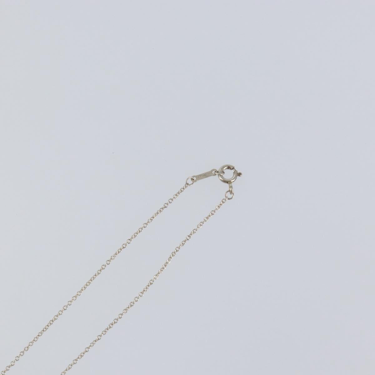 TIFFANY&Co. Loving Heart Necklace Ag925 Silver Auth am9653