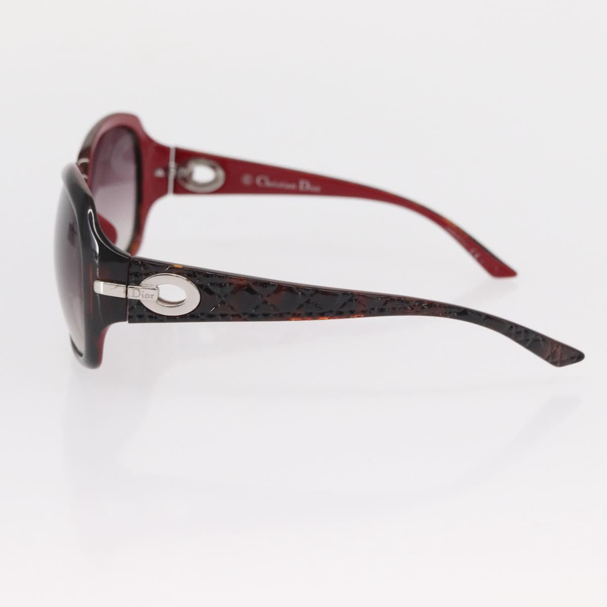 Christian Dior Canage Sunglasses plastic Brown Auth am9656