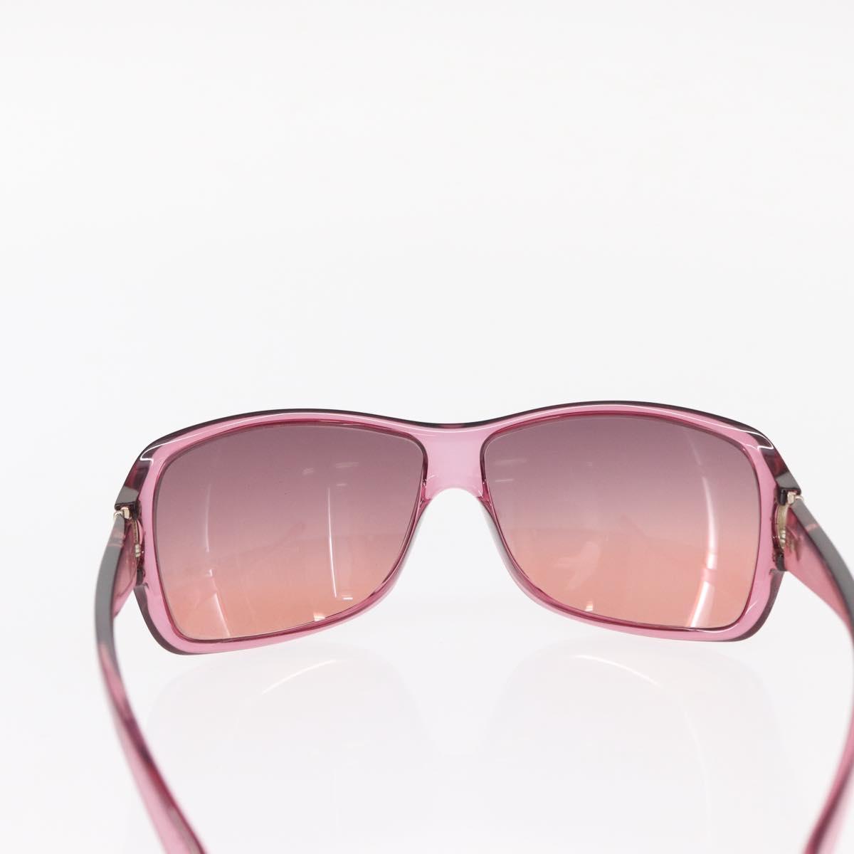 GUCCI Horsebit Sunglasses plastic Pink Auth am9659