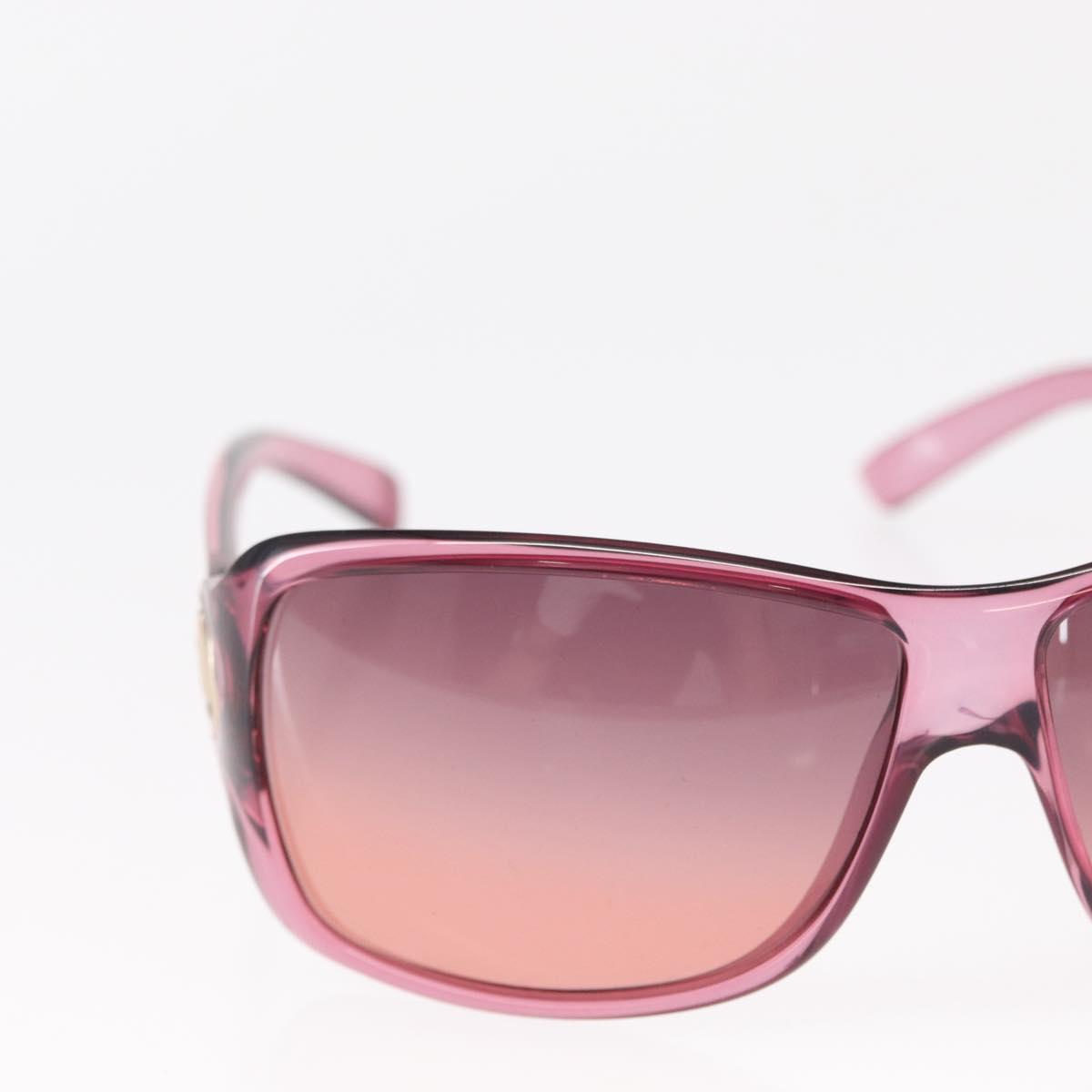 GUCCI Horsebit Sunglasses plastic Pink Auth am9659