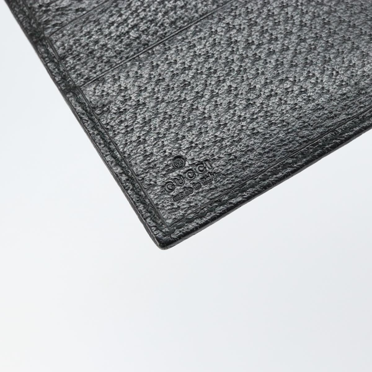 GUCCI GG Canvas Agenda Day Planner Cover Black 115241 Auth am9669