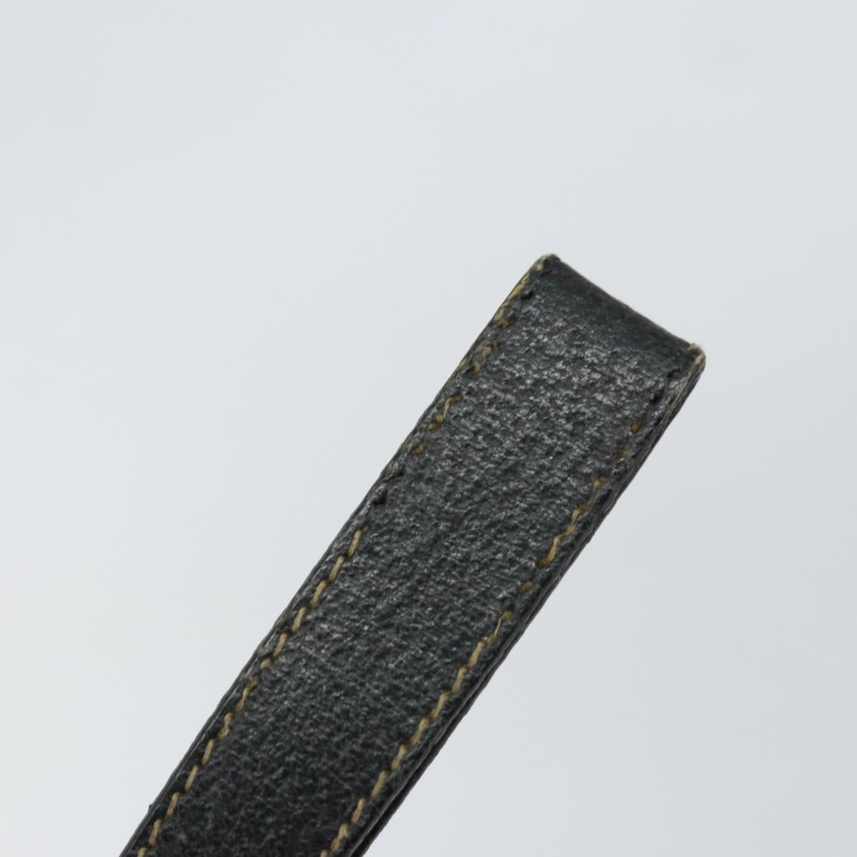 GUCCI GG Supreme Web Sherry Line Clutch Bag Black Gold 156 01 034 Auth am9691