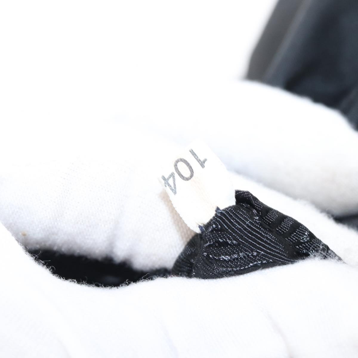 PRADA Backpack Nylon Black Silver Auth am9697