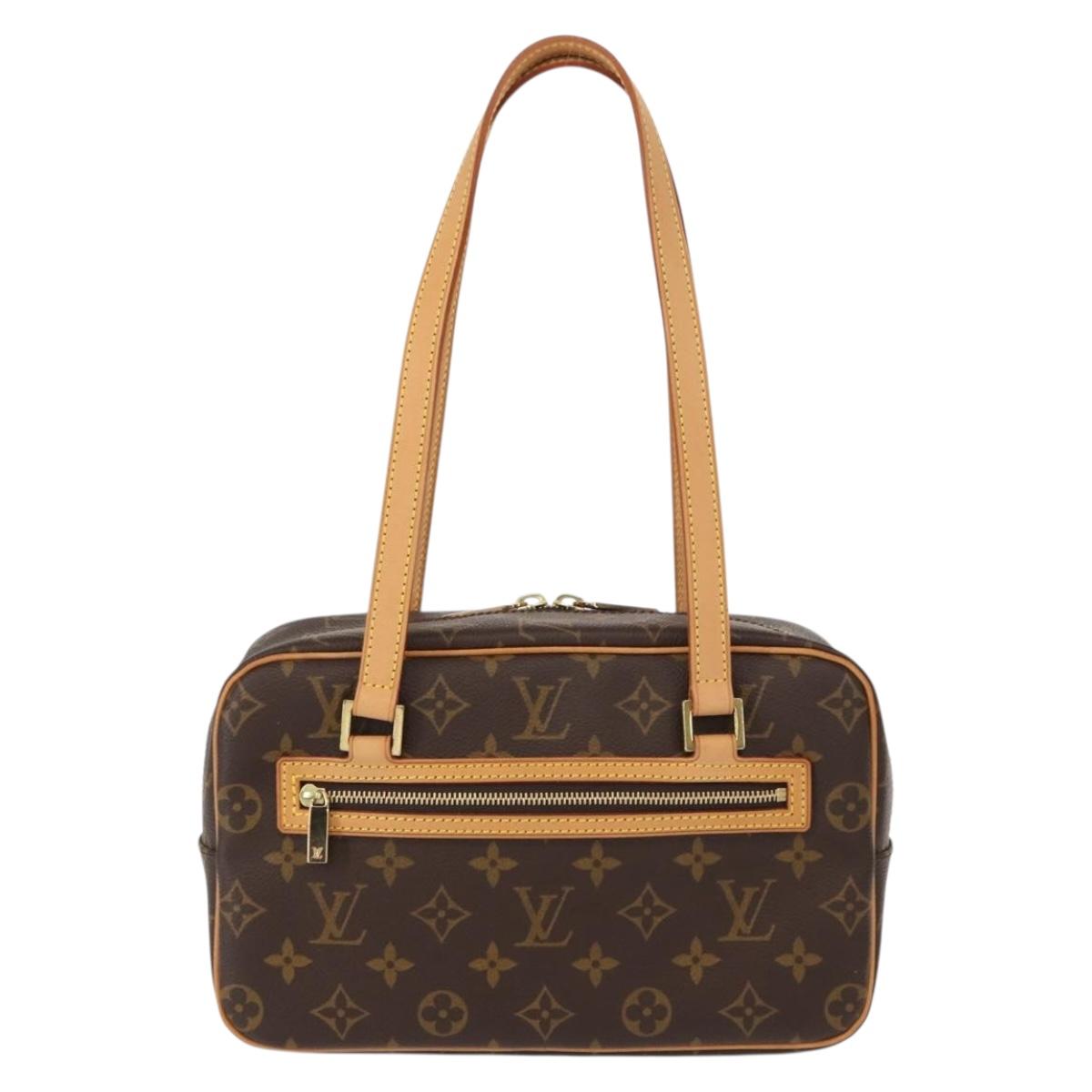 LOUIS VUITTON Monogram Cite MM Hand Bag M51182 LV Auth am9706