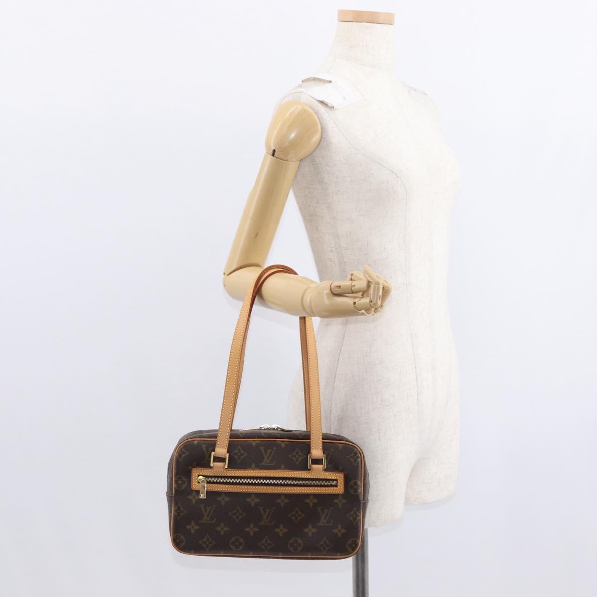 LOUIS VUITTON Monogram Cite MM Hand Bag M51182 LV Auth am9706