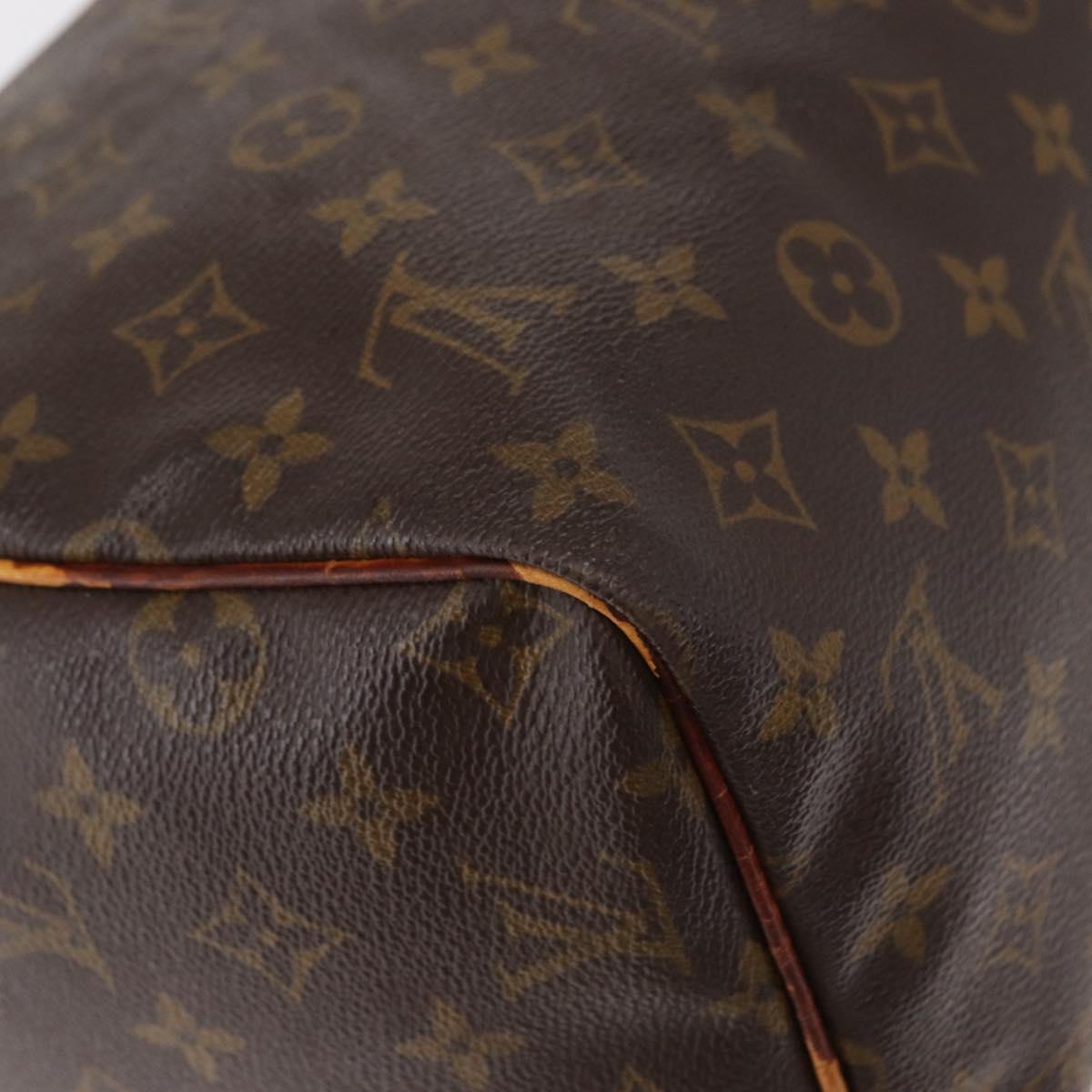 LOUIS VUITTON Monogram Speedy 30 Hand Bag M41526 LV Auth am9709