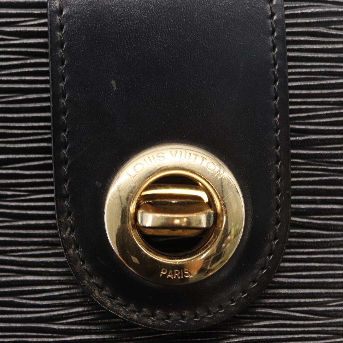 LOUIS VUITTON Epi Cluny Shoulder Bag Black M52252 LV Auth am9710