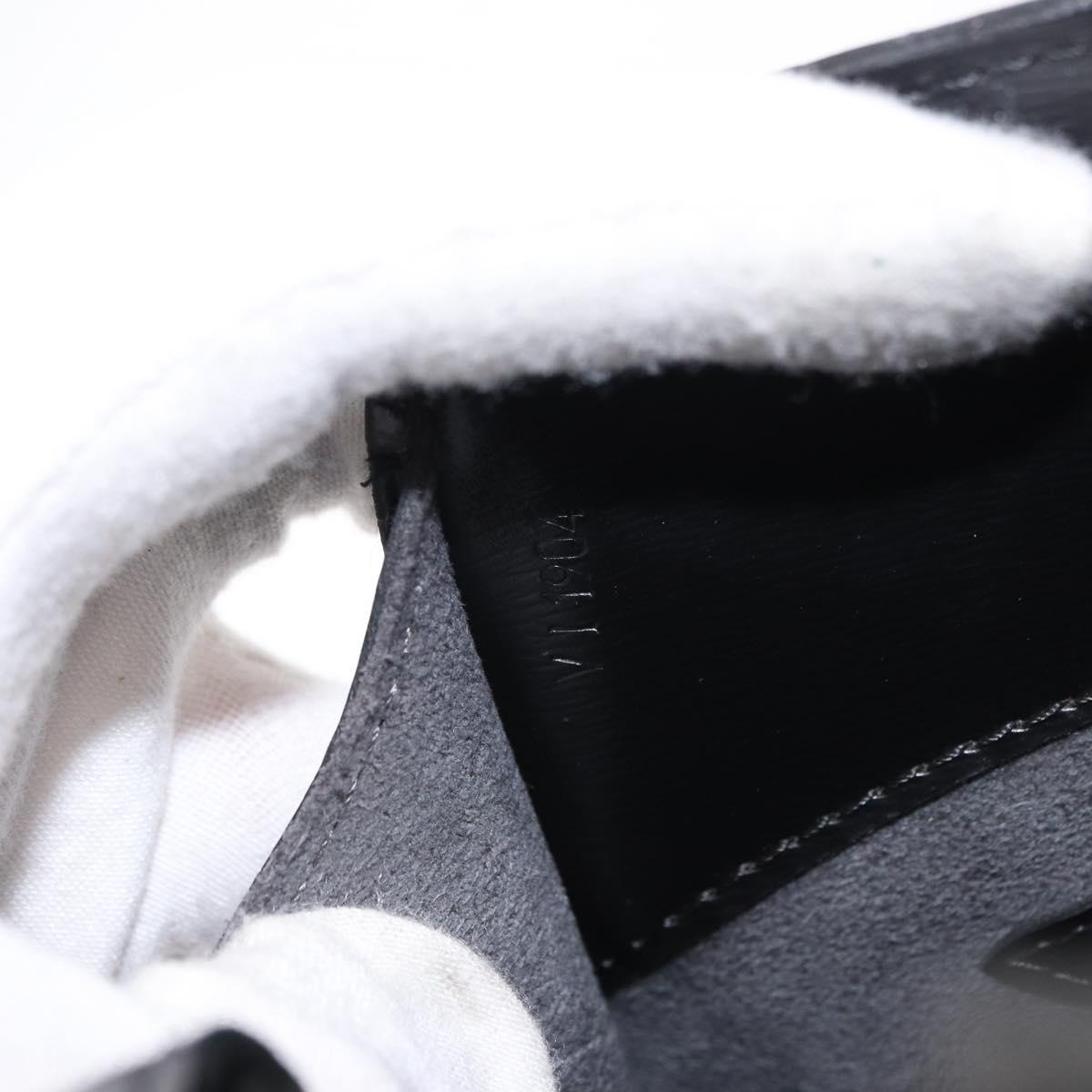 LOUIS VUITTON Epi Cluny Shoulder Bag Black M52252 LV Auth am9710