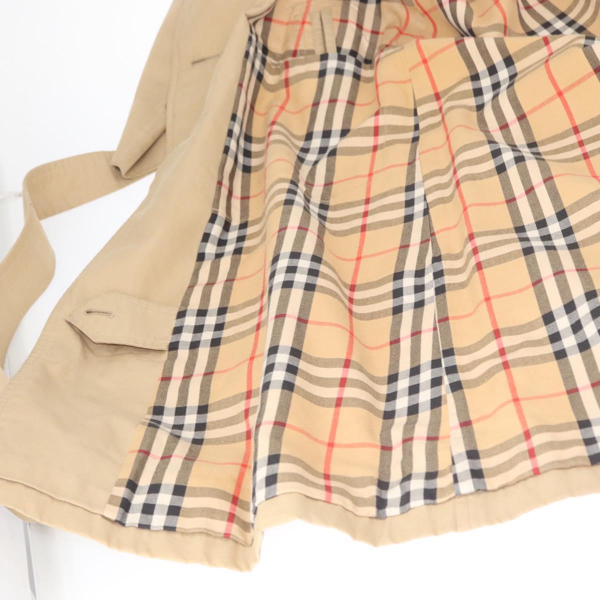 Burberrys Trench Coat Cotton Beige Auth am9717