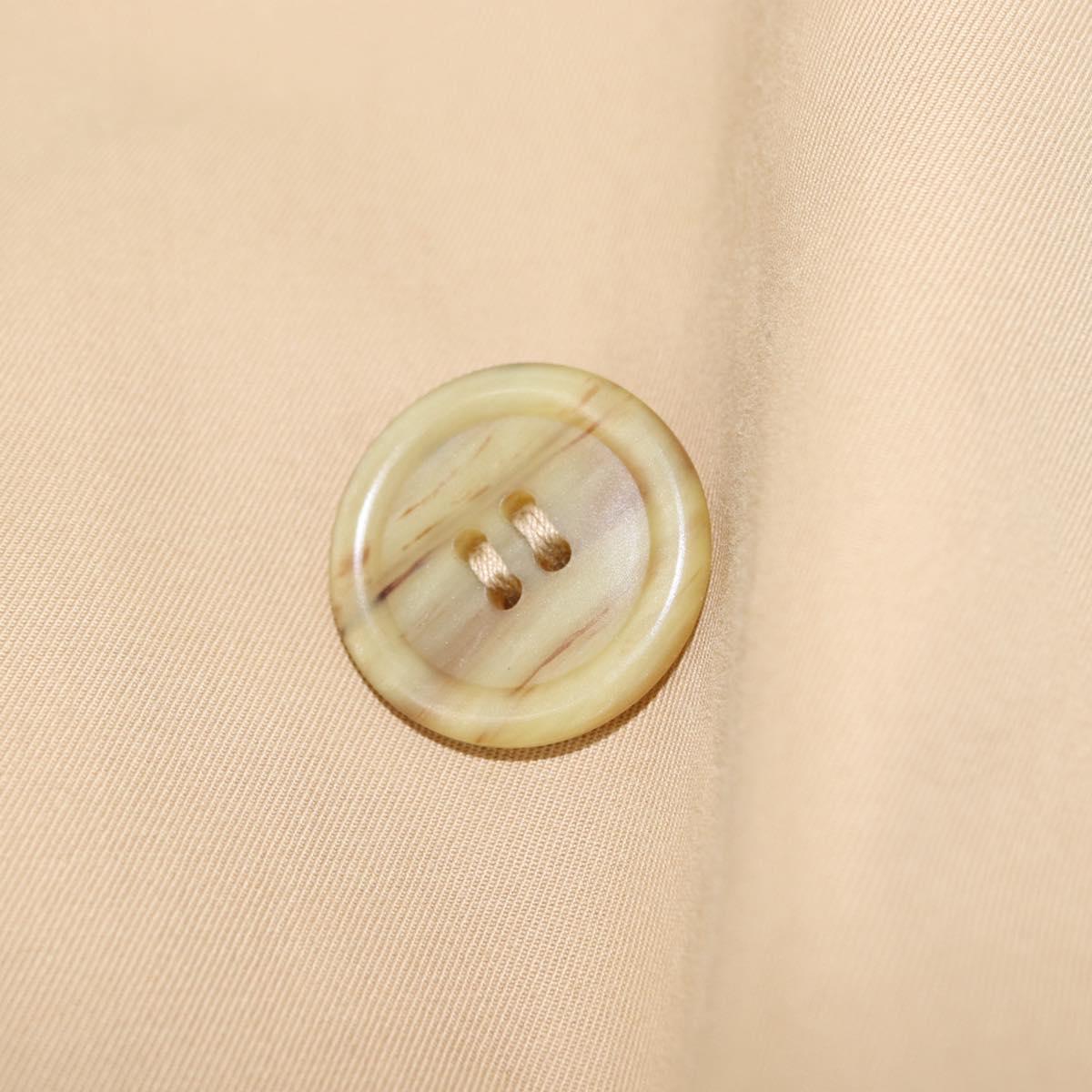 Burberrys Trench Coat Cotton Beige Auth am9717