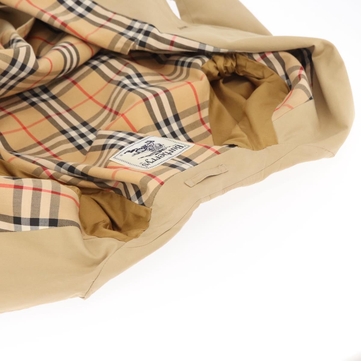 Burberrys Trench Coat Cotton Beige Auth am9717