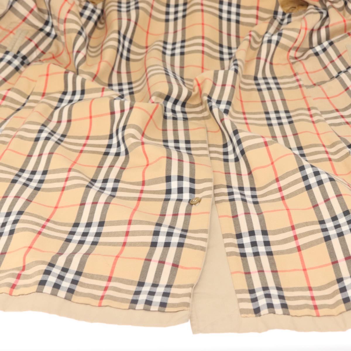 Burberrys Trench Coat Cotton Beige Auth am9717