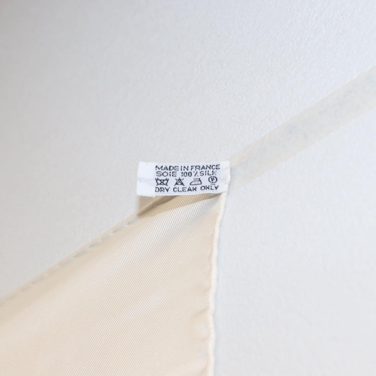 HERMES Carre 90 Scarf Silk ”JUNGLE LOVE” Orange Auth am9719