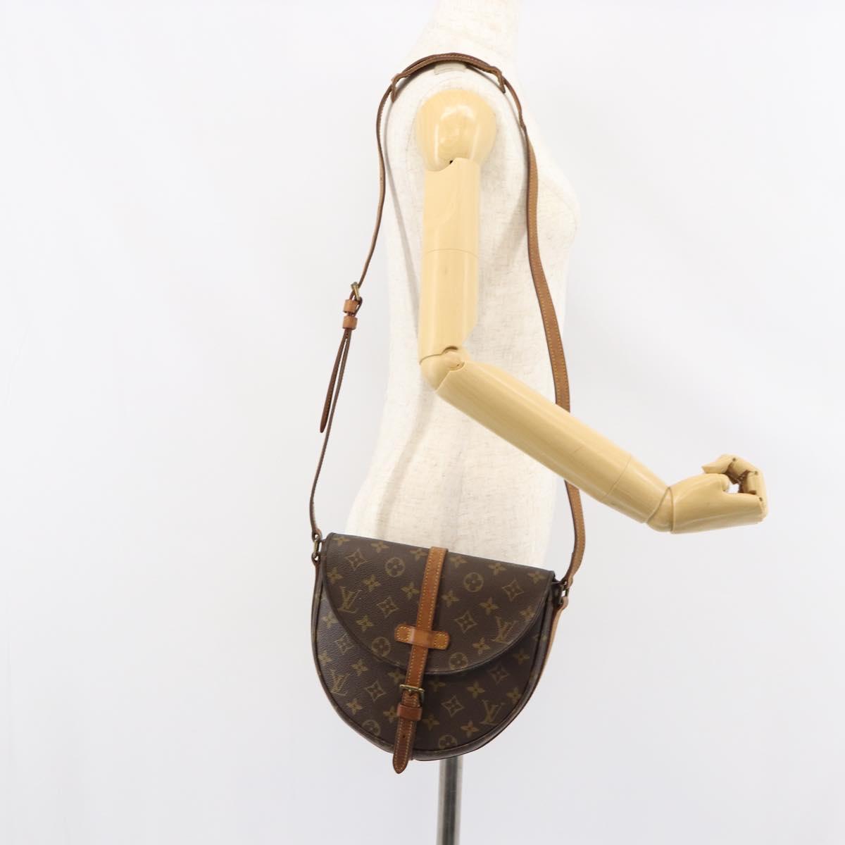 LOUIS VUITTON Monogram Chantilly MM Shoulder Bag M51233 LV Auth am9724