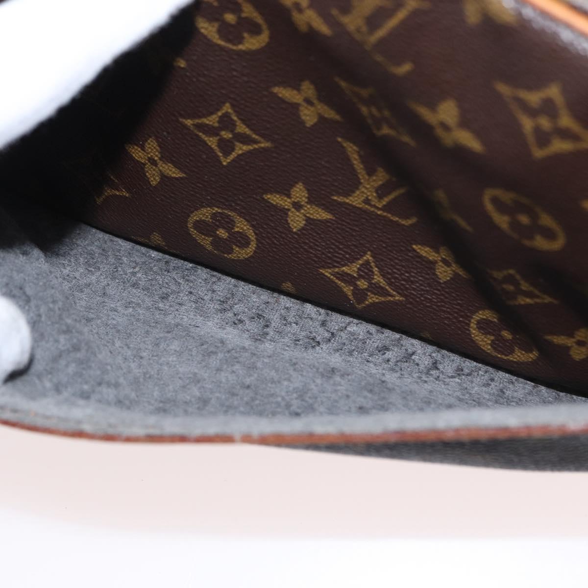 LOUIS VUITTON Monogram Compiegne 28 Clutch Bag M51845 LV Auth am9725