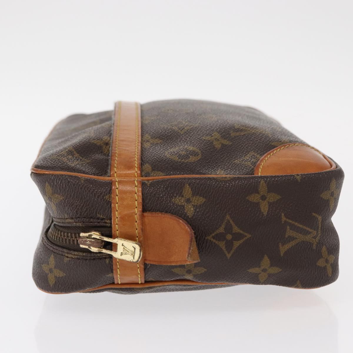 LOUIS VUITTON Monogram Compiegne 28 Clutch Bag M51845 LV Auth am9725