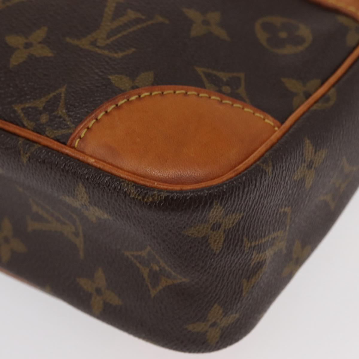 LOUIS VUITTON Monogram Compiegne 28 Clutch Bag M51845 LV Auth am9725