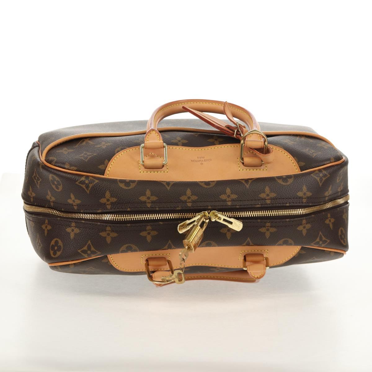 LOUIS VUITTON Monogram Deauville Hand Bag M47270 LV Auth am9728V
