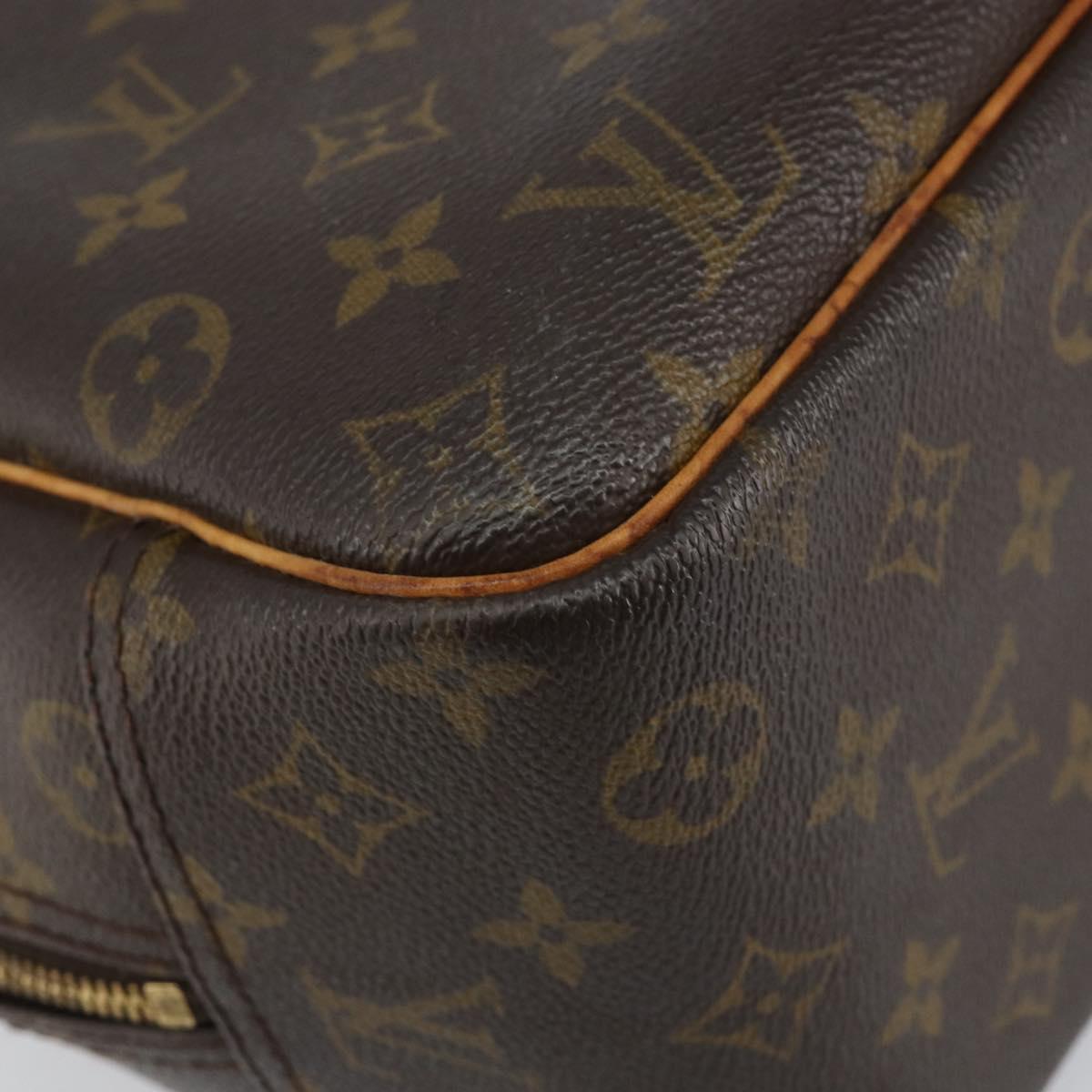 LOUIS VUITTON Monogram Deauville Hand Bag M47270 LV Auth am9729