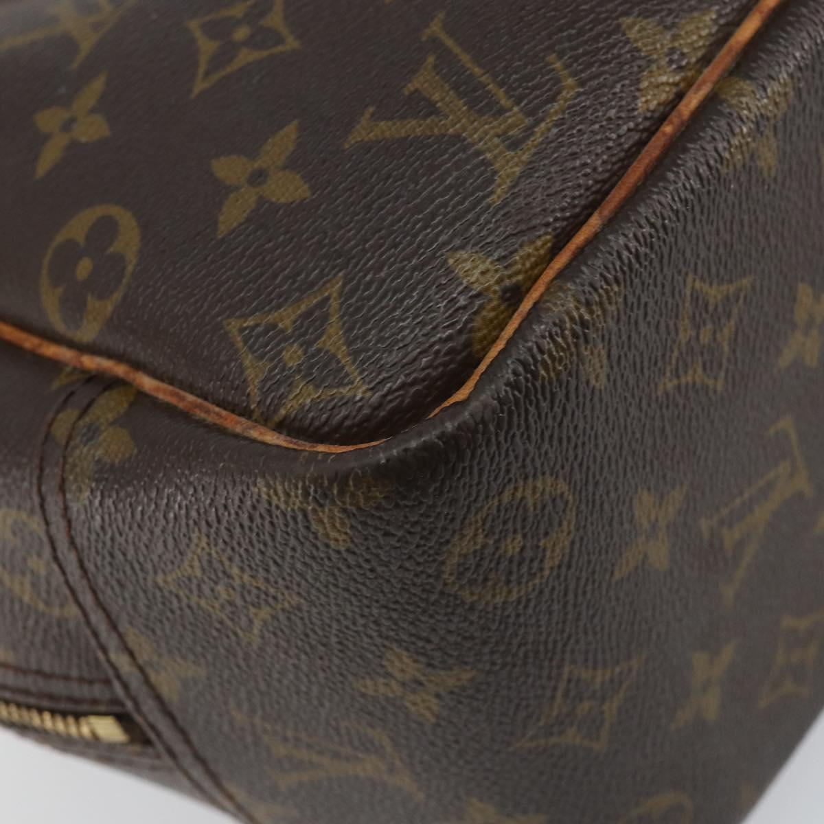 LOUIS VUITTON Monogram Deauville Hand Bag M47270 LV Auth am9729