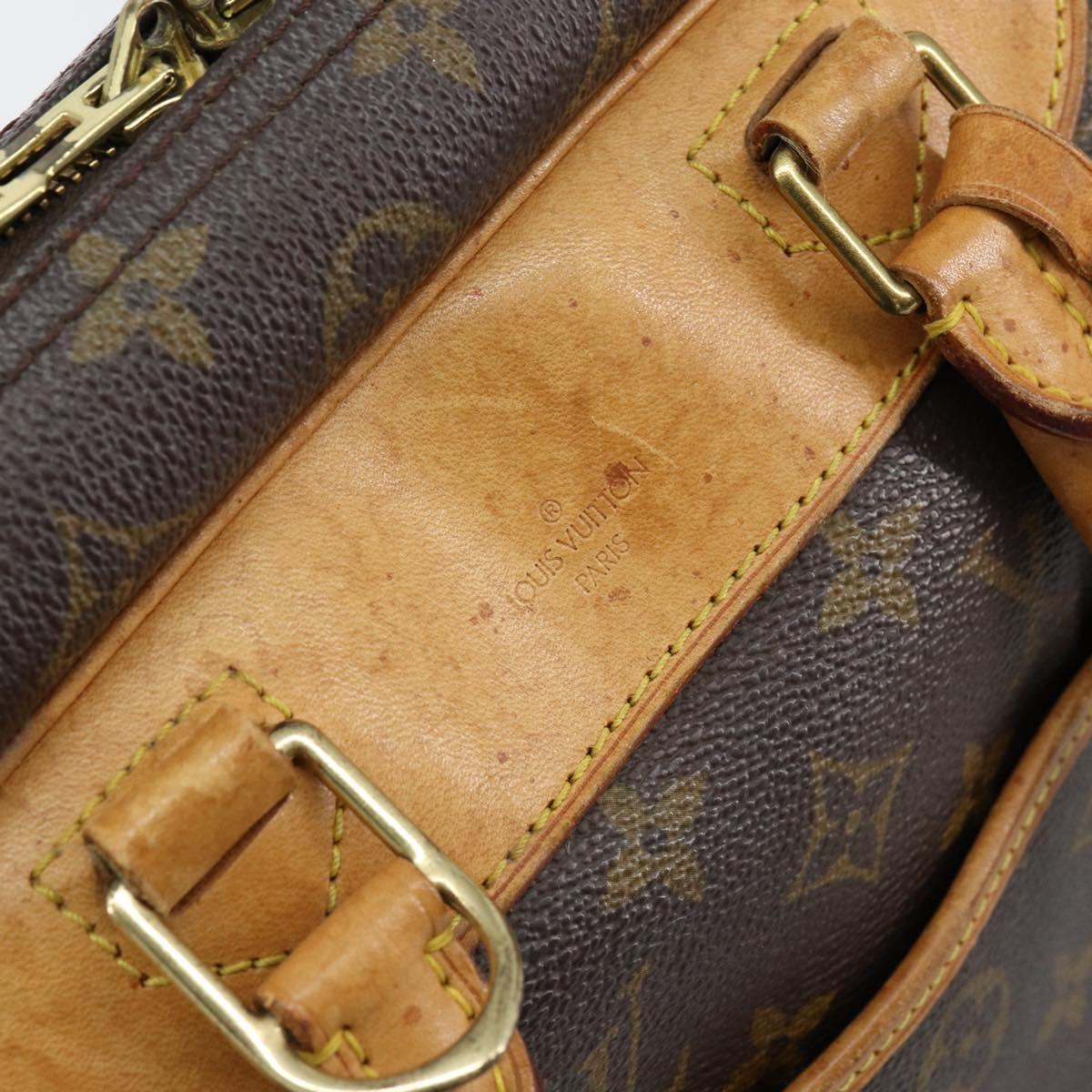 LOUIS VUITTON Monogram Deauville Hand Bag M47270 LV Auth am9729