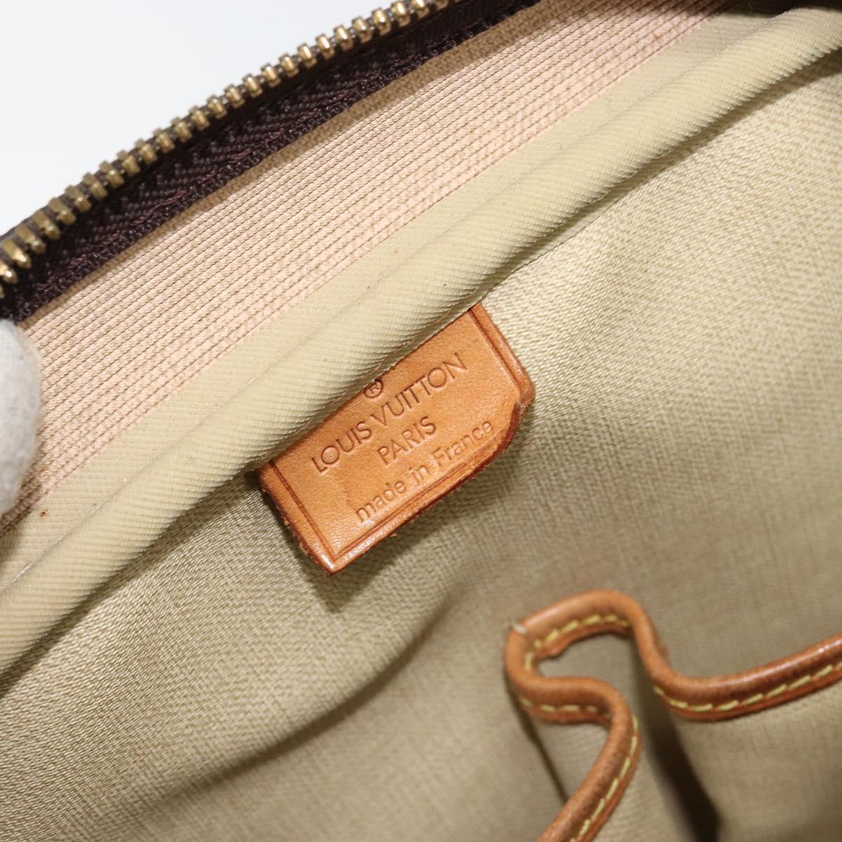 LOUIS VUITTON Monogram Deauville Hand Bag M47270 LV Auth am9729