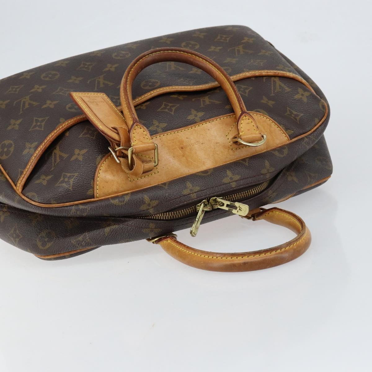 LOUIS VUITTON Monogram Deauville Hand Bag M47270 LV Auth am9729