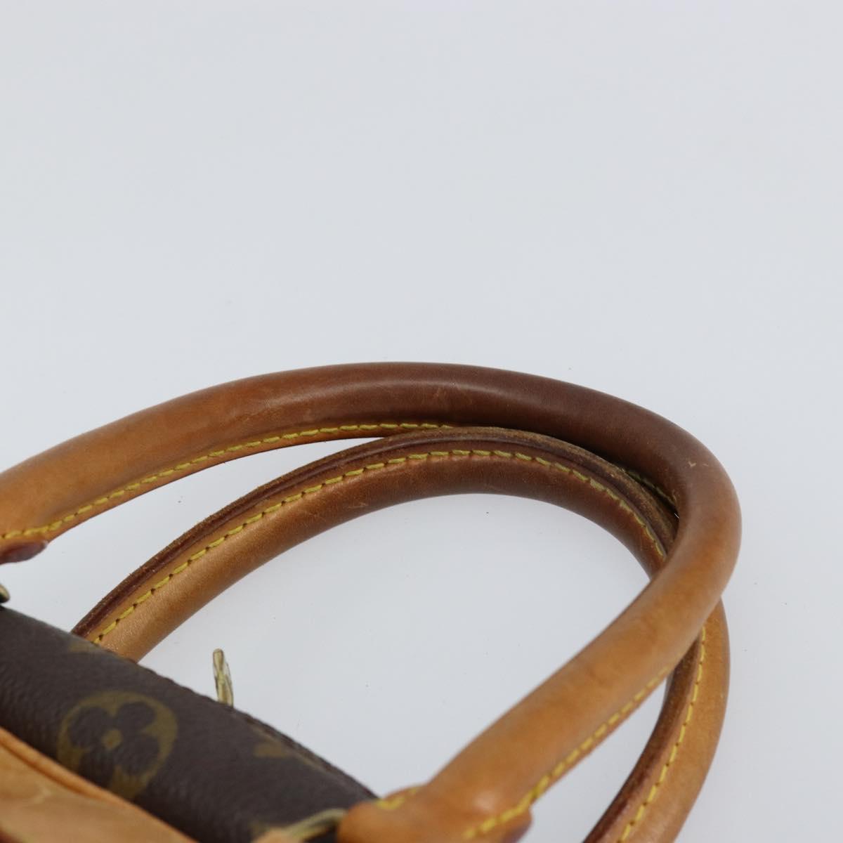 LOUIS VUITTON Monogram Deauville Hand Bag M47270 LV Auth am9729