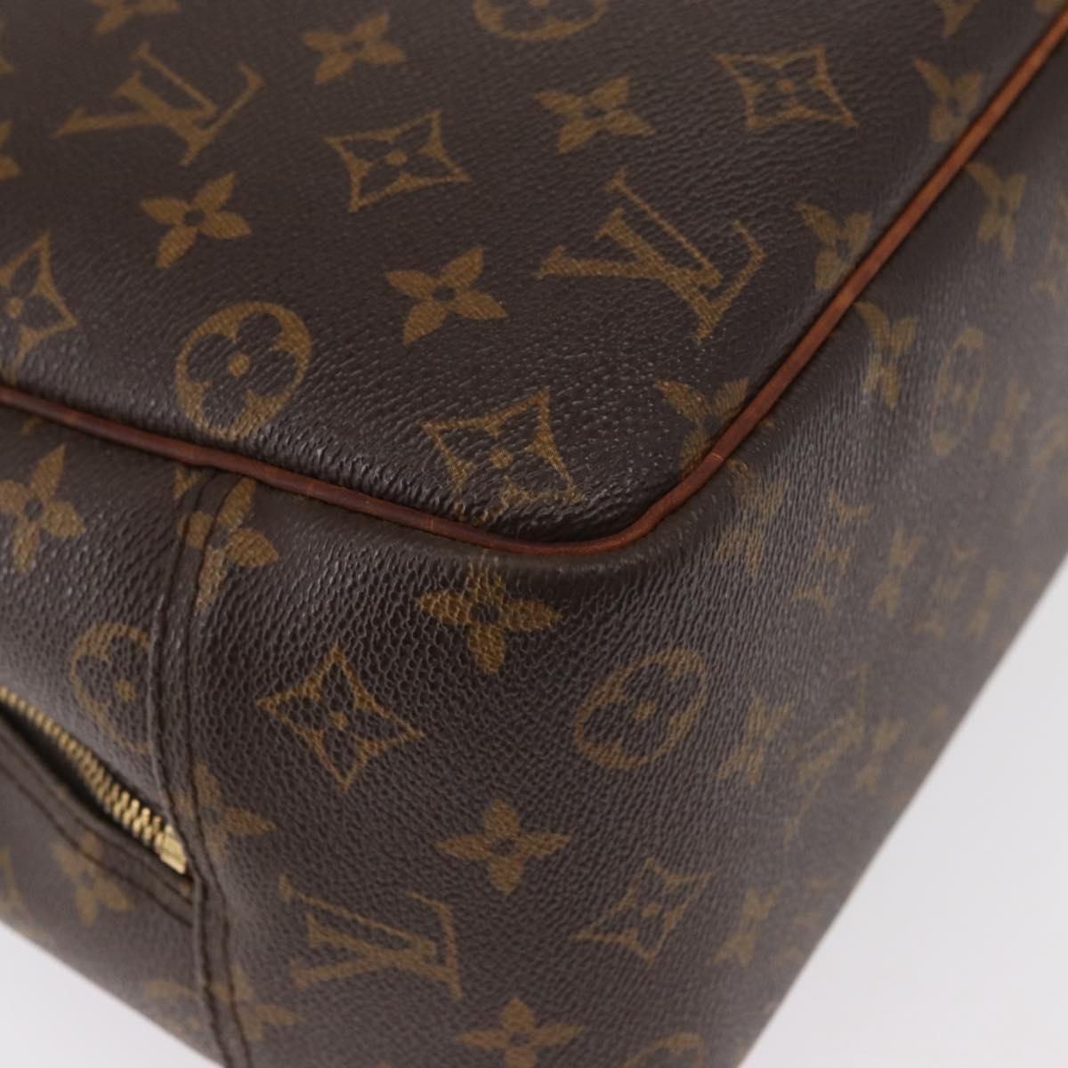LOUIS VUITTON Monogram Deauville Hand Bag M47270 LV Auth am9730