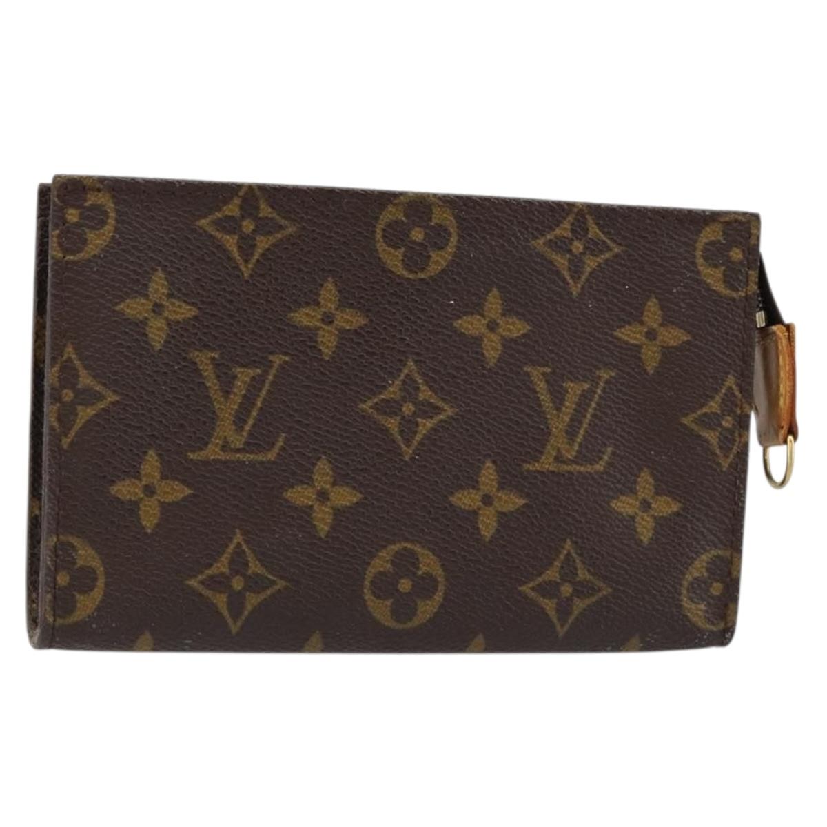 LOUIS VUITTON Monogram Bucket PM Accessory Pouch LV Auth am9731