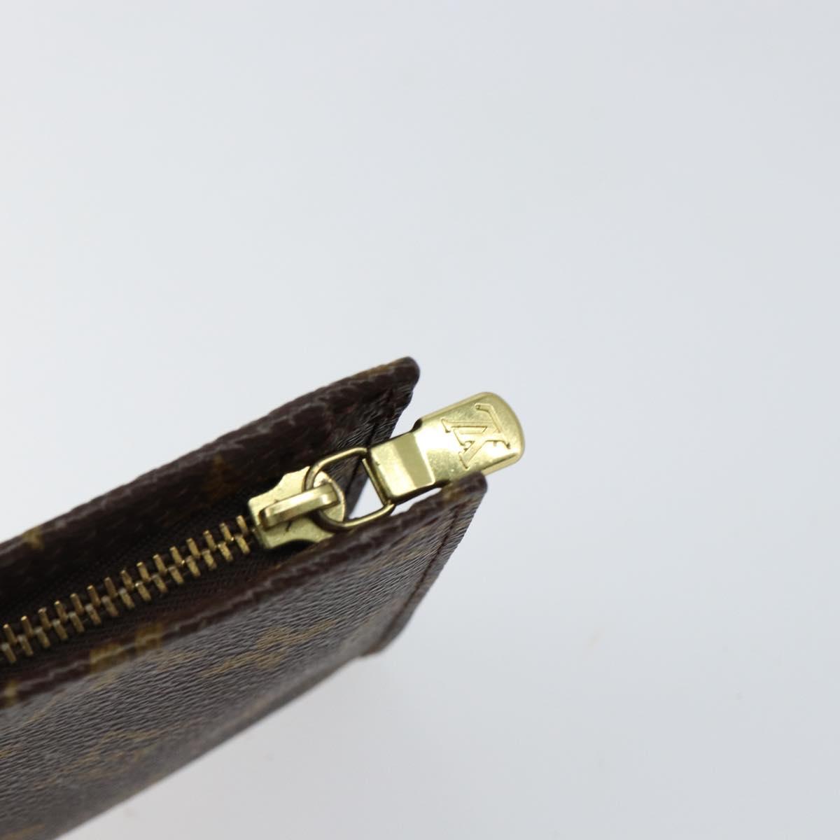 LOUIS VUITTON Monogram Bucket PM Accessory Pouch LV Auth am9731