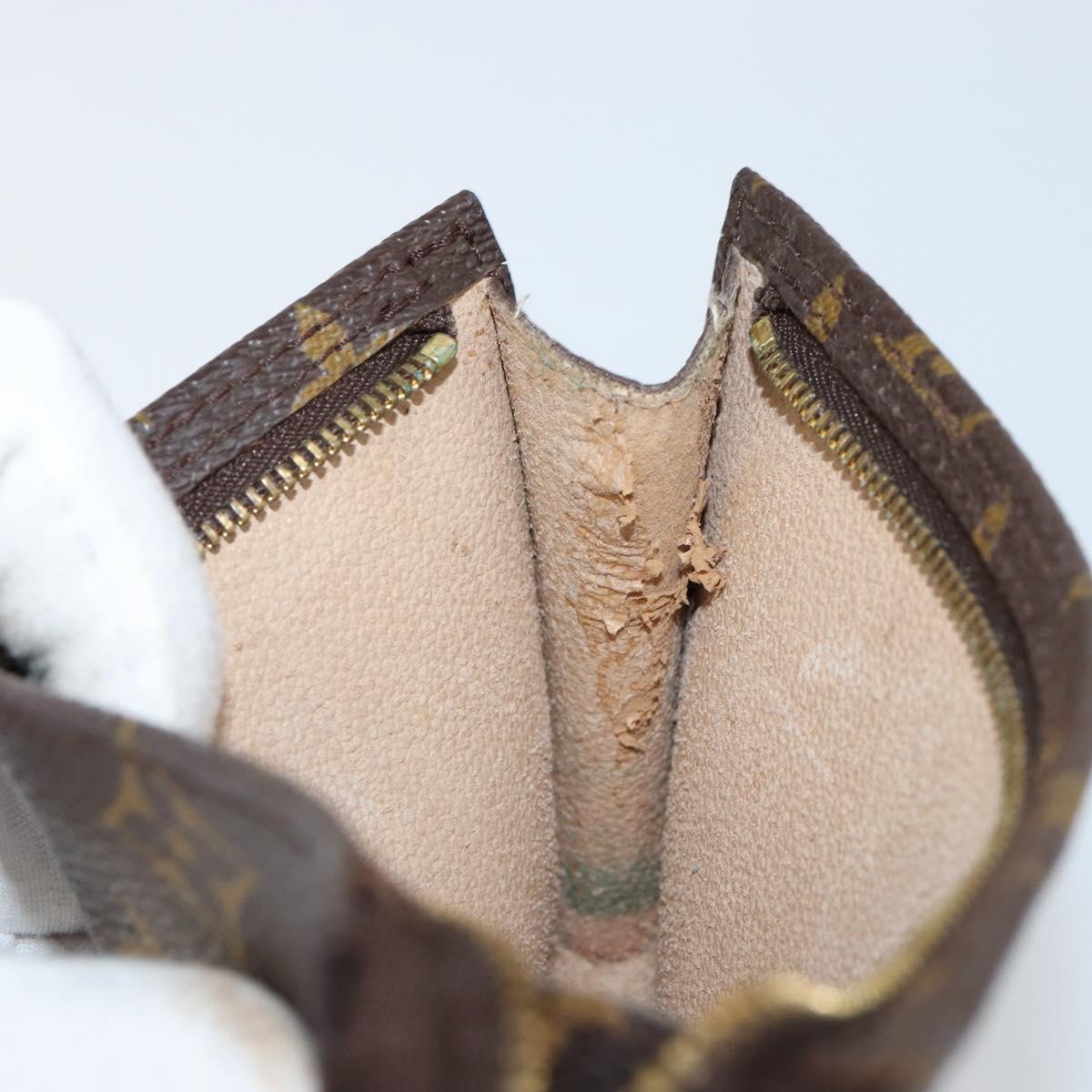 LOUIS VUITTON Monogram Bucket PM Accessory Pouch LV Auth am9731