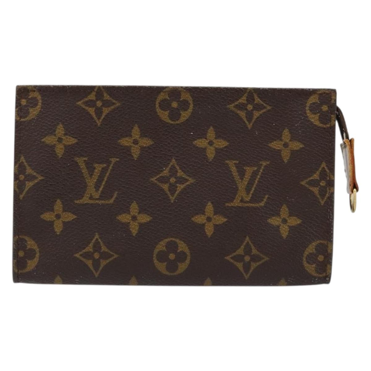 LOUIS VUITTON Monogram Bucket PM Accessory Pouch LV Auth am9731