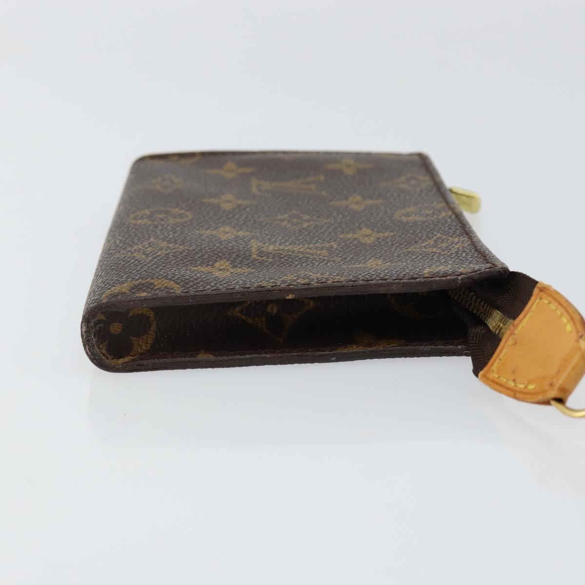 LOUIS VUITTON Monogram Bucket PM Accessory Pouch LV Auth am9731