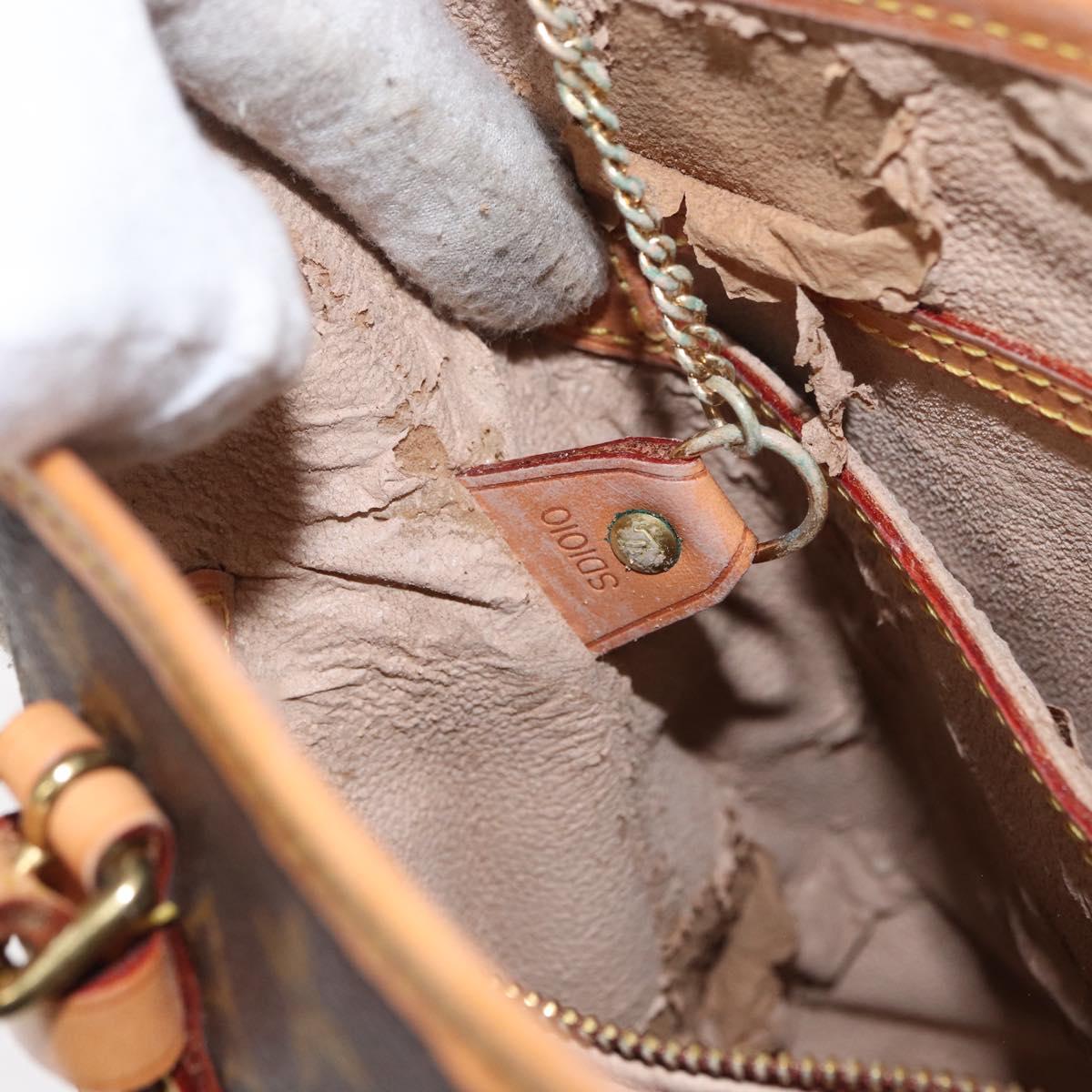 LOUIS VUITTON Monogram Bucket PM Shoulder Bag M42238 LV Auth am9732