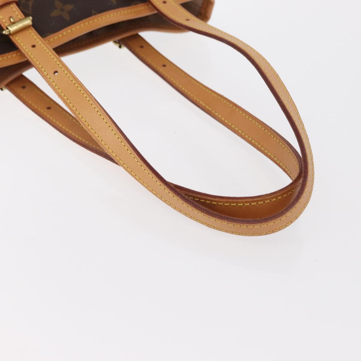 LOUIS VUITTON Monogram Bucket PM Shoulder Bag M42238 LV Auth am9732