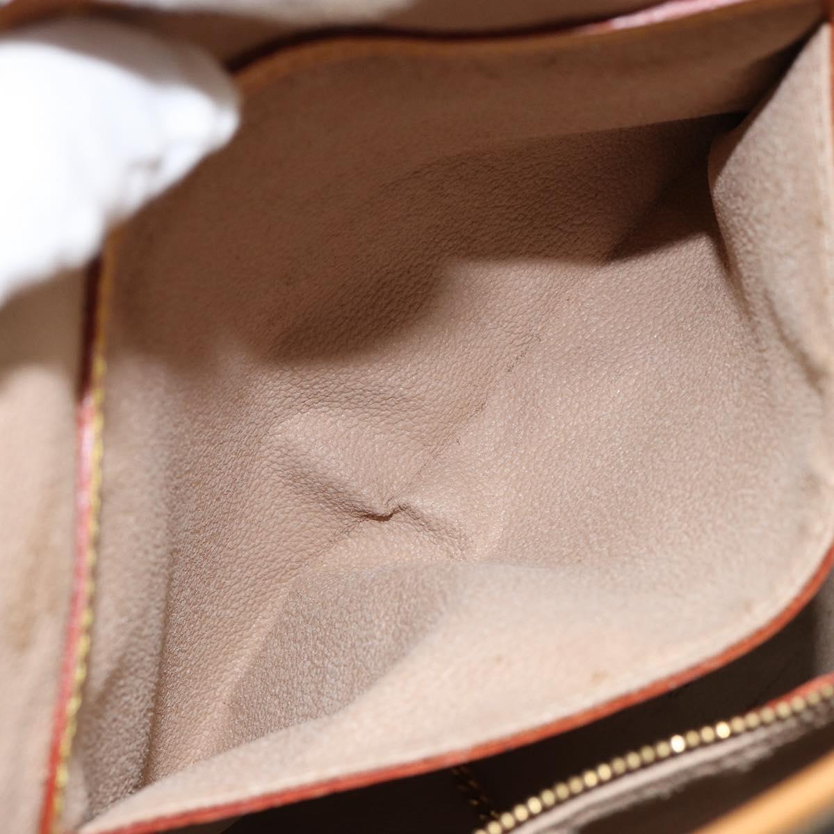 LOUIS VUITTON Monogram Bucket PM Shoulder Bag M42238 LV Auth am9733