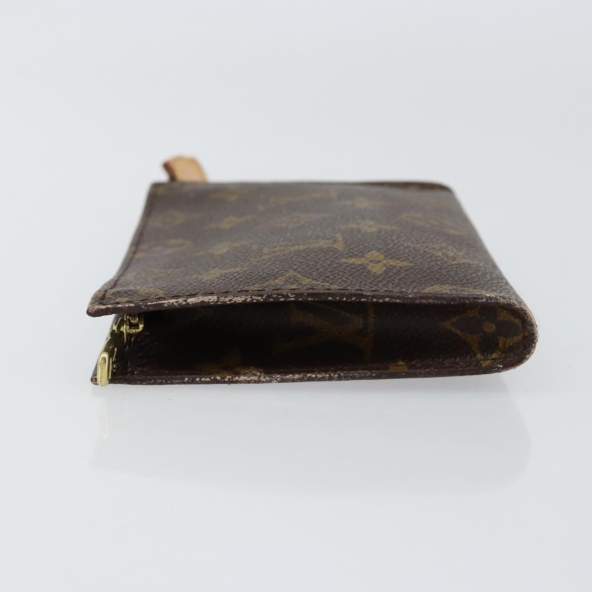 LOUIS VUITTON Monogram Bucket PM Accessory Pouch LV Auth am9734