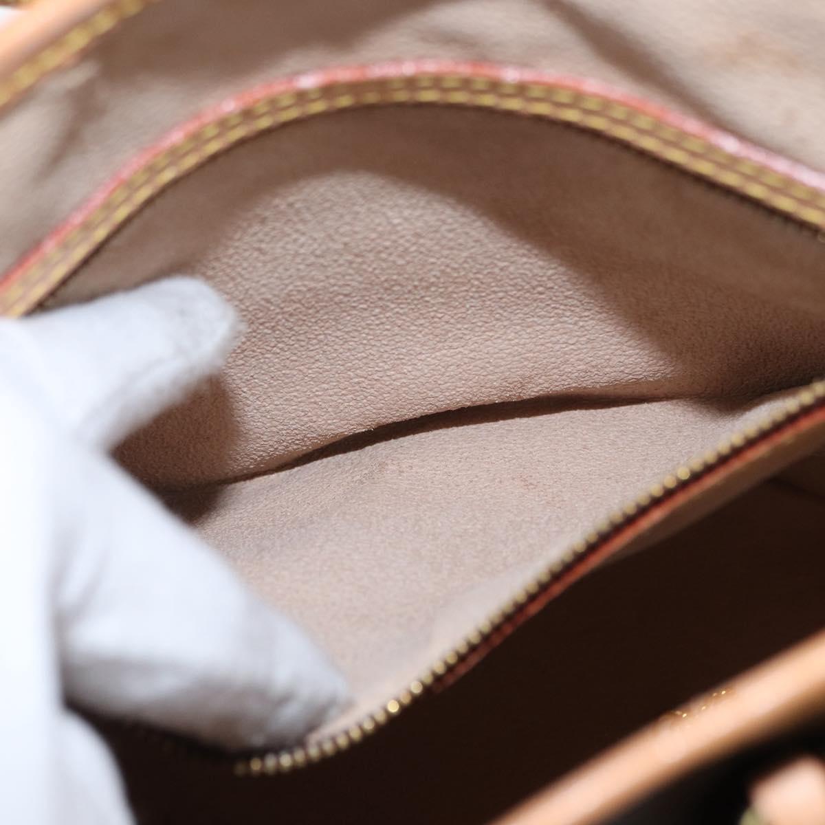 LOUIS VUITTON Monogram Bucket PM Shoulder Bag M42238 LV Auth am9735