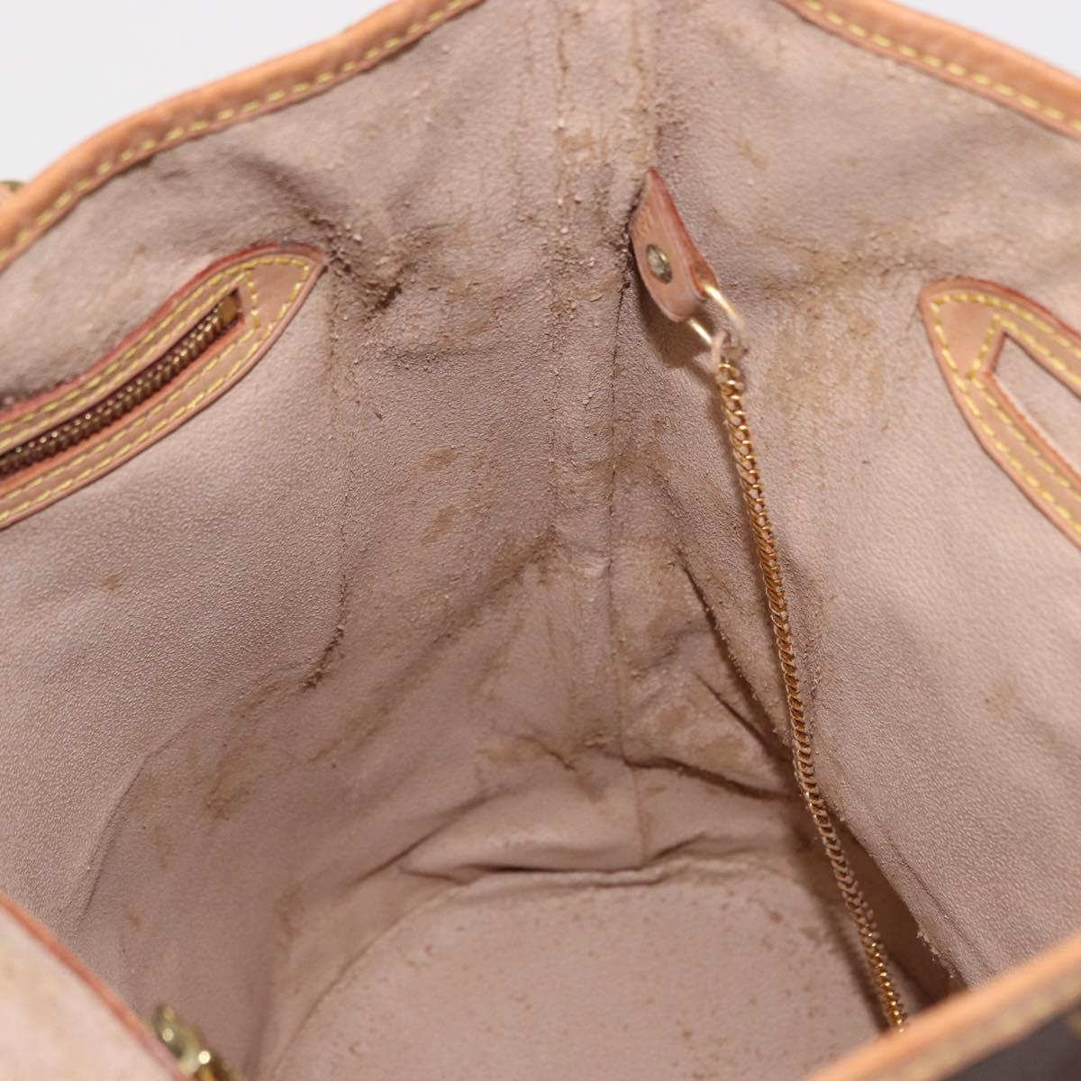 LOUIS VUITTON Monogram Bucket GM Shoulder Bag M42236 LV Auth am9737