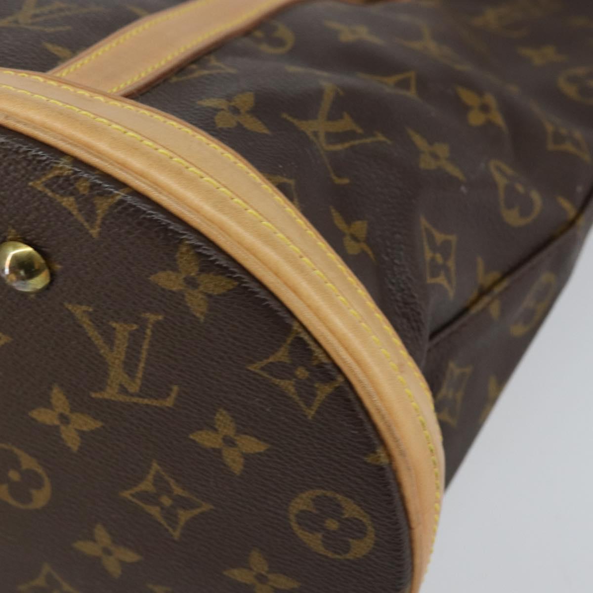 LOUIS VUITTON Monogram Bucket GM Shoulder Bag M42236 LV Auth am9738