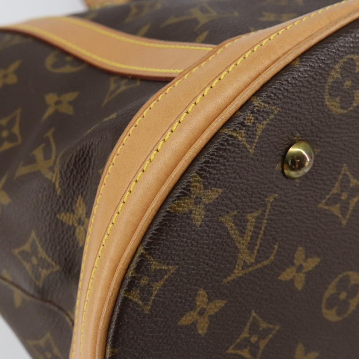 LOUIS VUITTON Monogram Bucket GM Shoulder Bag M42236 LV Auth am9738