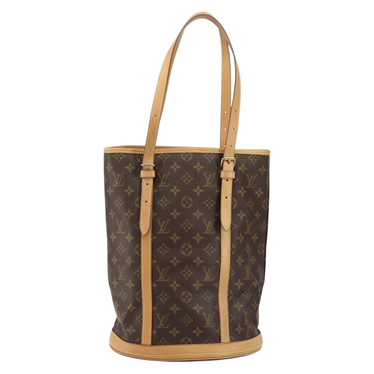 LOUIS VUITTON Monogram Bucket GM Shoulder Bag M42236 LV Auth am9738