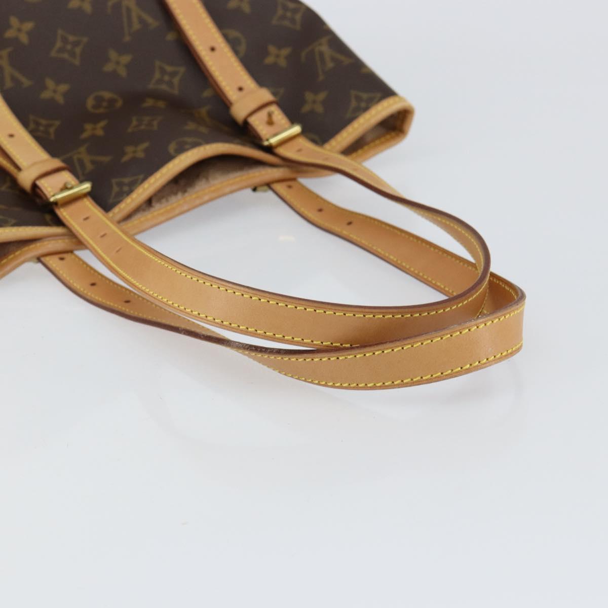 LOUIS VUITTON Monogram Bucket GM Shoulder Bag M42236 LV Auth am9738