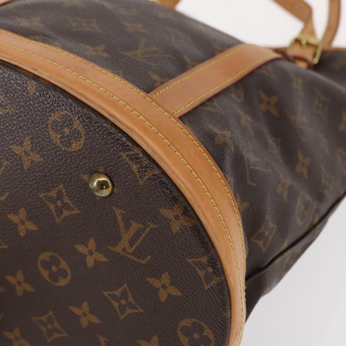 LOUIS VUITTON Monogram Bucket GM Shoulder Bag M42236 LV Auth am9740